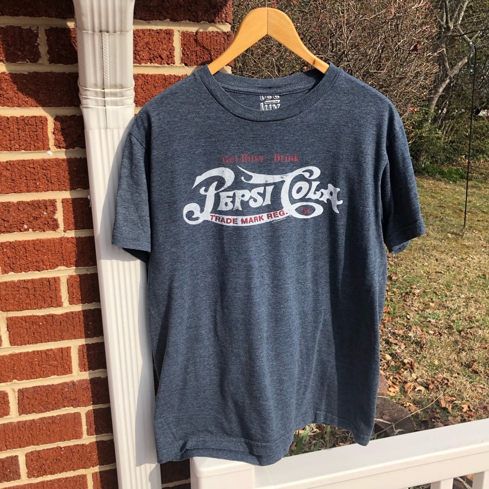 Get Busy Drink Pepsi Cola T Shirt - Picture 1 of 5